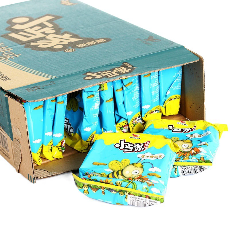 Маленькая хрустящая лапша оптом чистая красная сухая лапша быстрого приготовления закуска лапша студенческое общежитие накопление закусок для отдыха