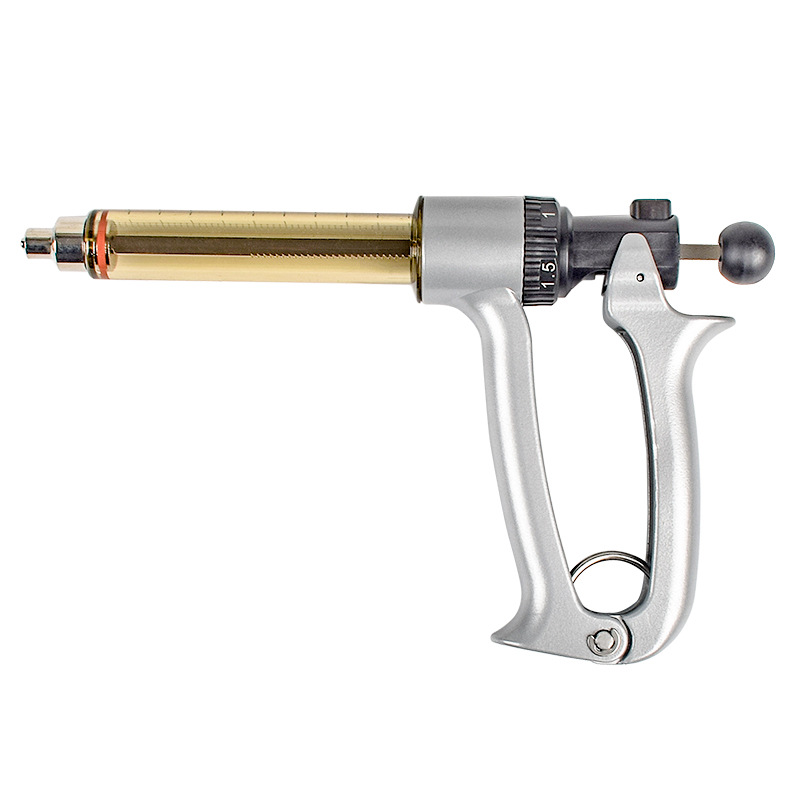 inyector de vacunación continua inyector veterinario inyector continuo semiautomático para cerdos artefacto de vacunación para cerdos