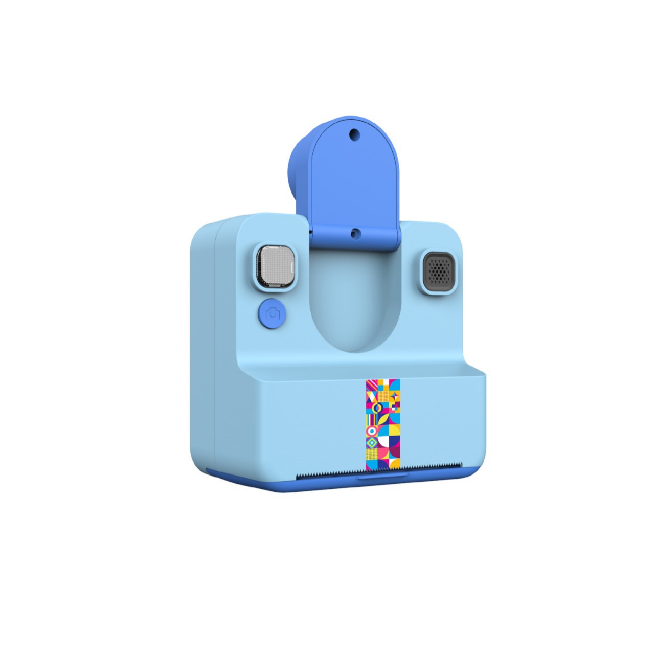 Nueva cámara Polaroid portátil transfronteriza en color, impresora de rompecabezas para niños, cámara Polaroid digital HD