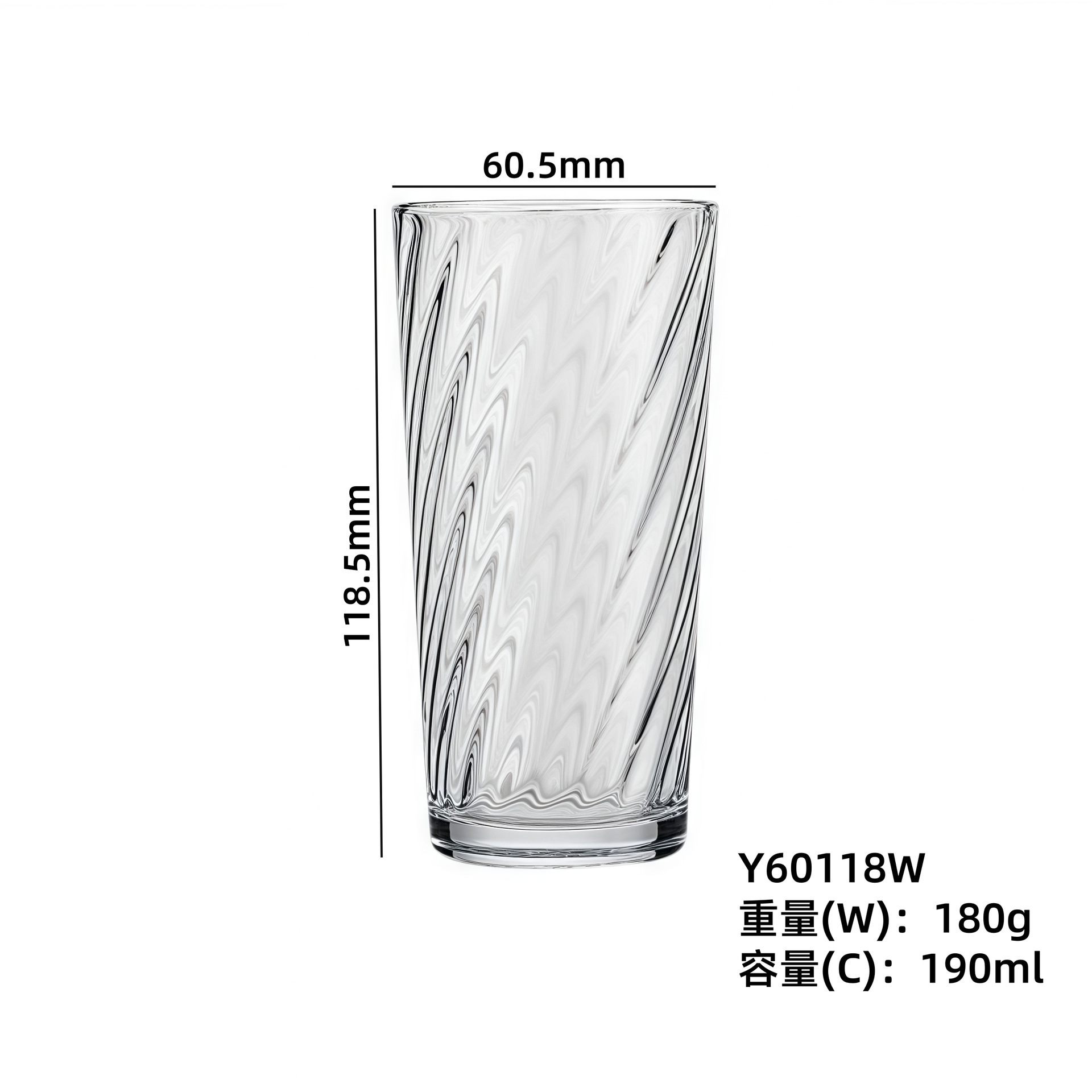 HJY60118W (72 pcs / caja)