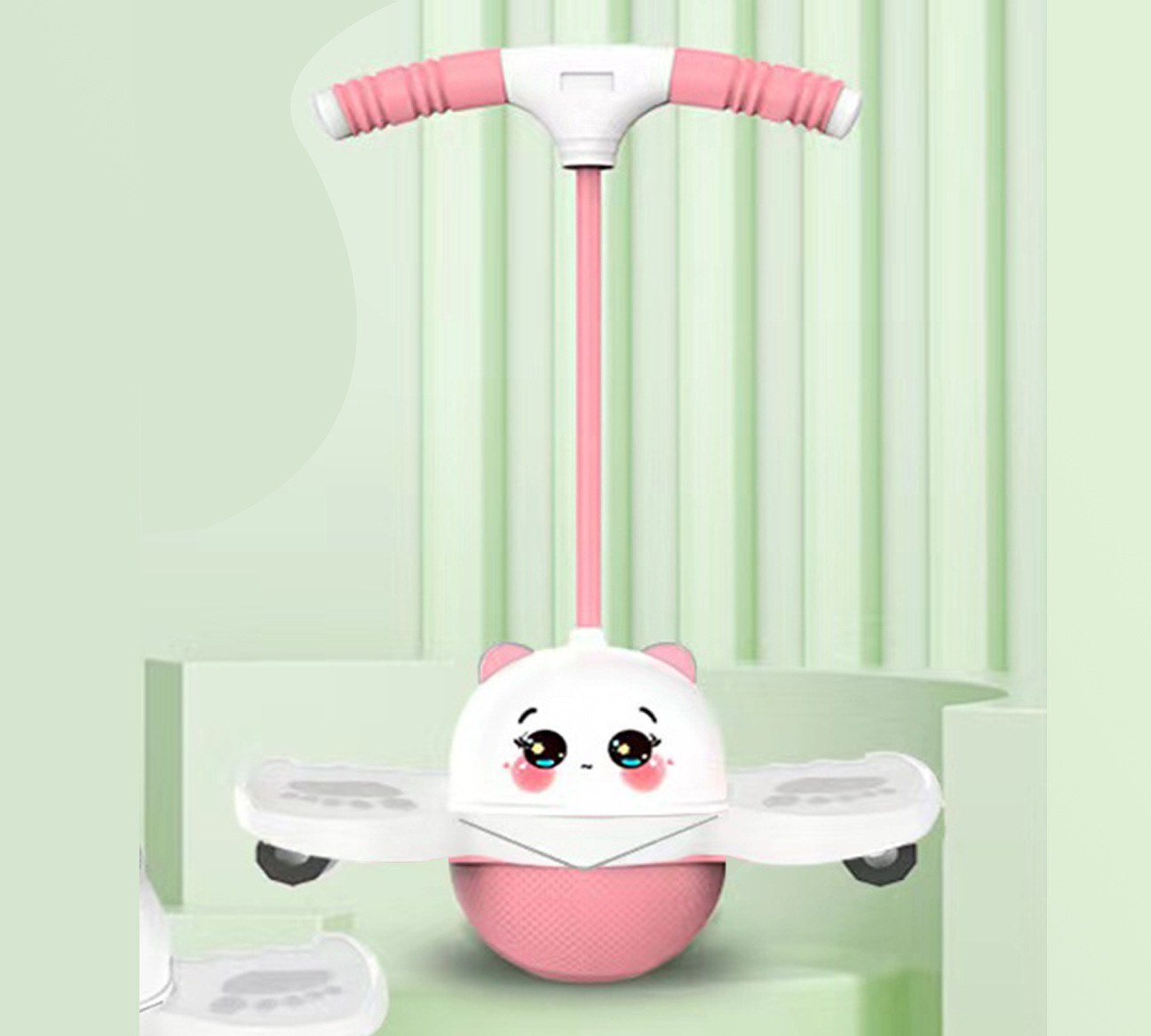 Pelota de salto de juguete para niños bola elástica jardín de infantes Bola de rebote salto elástico adulto fitness equilibrio Bola de salto