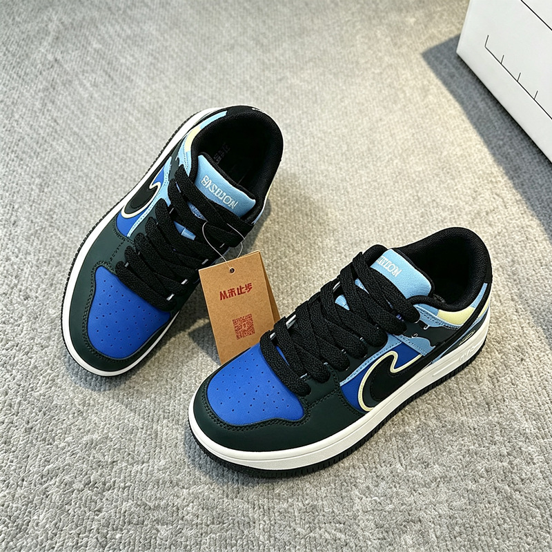 35-44 Tamaño primavera y otoño Fujian zapatos de cuero zapatos de moda para hombres zapatos de skate casuales versátiles transpirables Agam Young