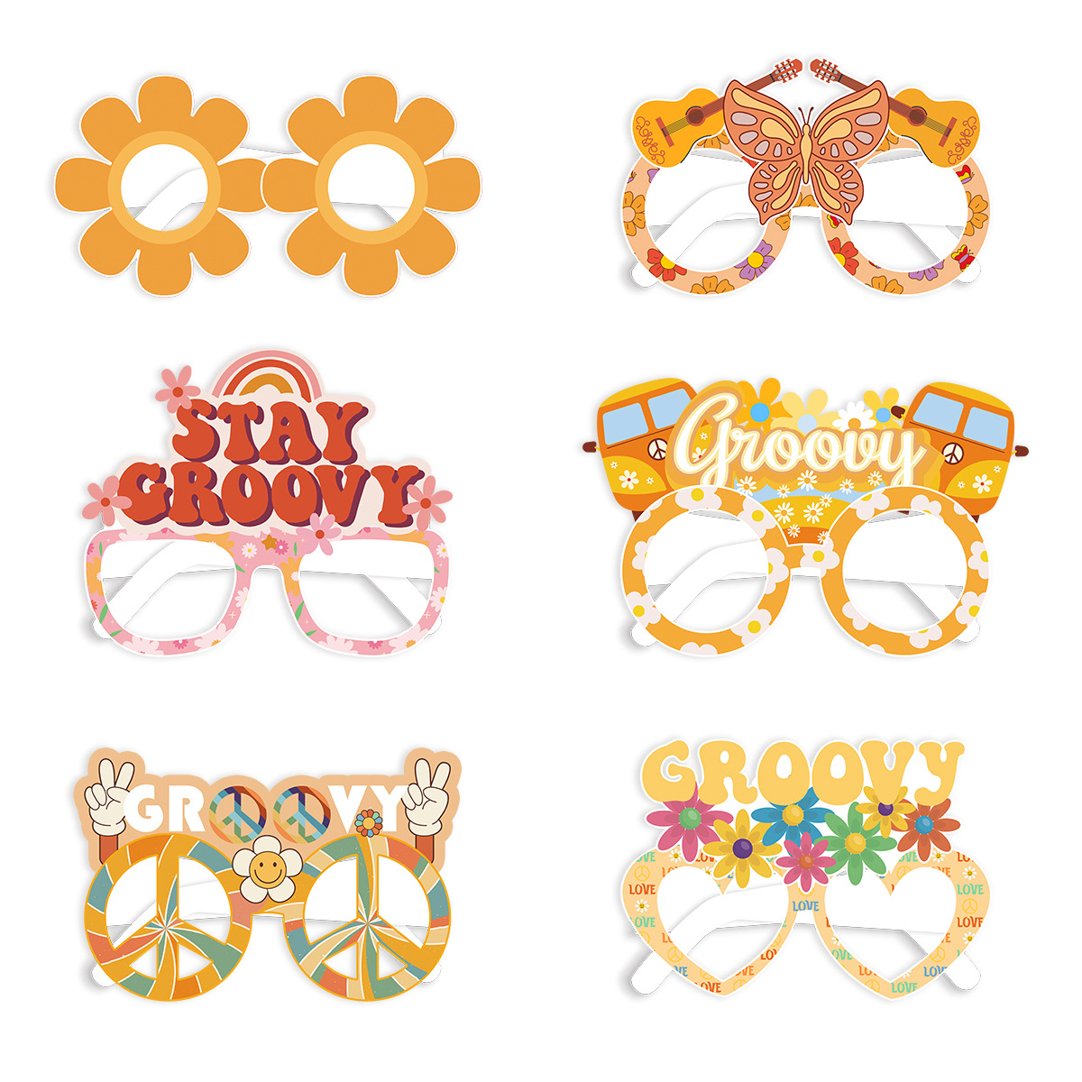Gafas hippie (estilo 1)