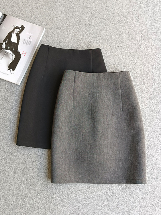 Workwear Skirt, Anti-exposure, Professional Hip Skirt, Half-length Western Skirt, One-step Skirt, Work Skirt, Short Skirt, Suit Skirt, Spring and Summer