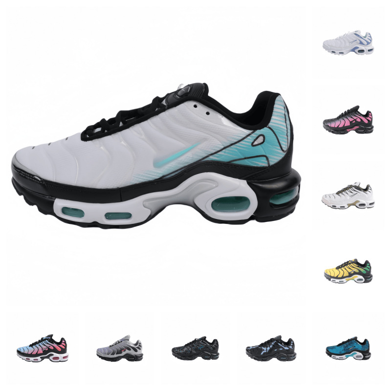 Putian Cross-Border TN 에어 쿠션 신발 017 대외 무역 남성 신발 커플 플라스틱 농구 에어 쿠션 충격 흡수 스포츠 운동화