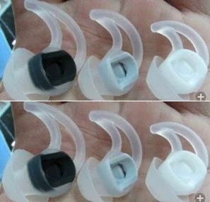 Строго отобранный QC30 силиконовый QC20 IE2 IE3 акула крыло спортивный силиконовый серый черный IE IE3 и т. д.