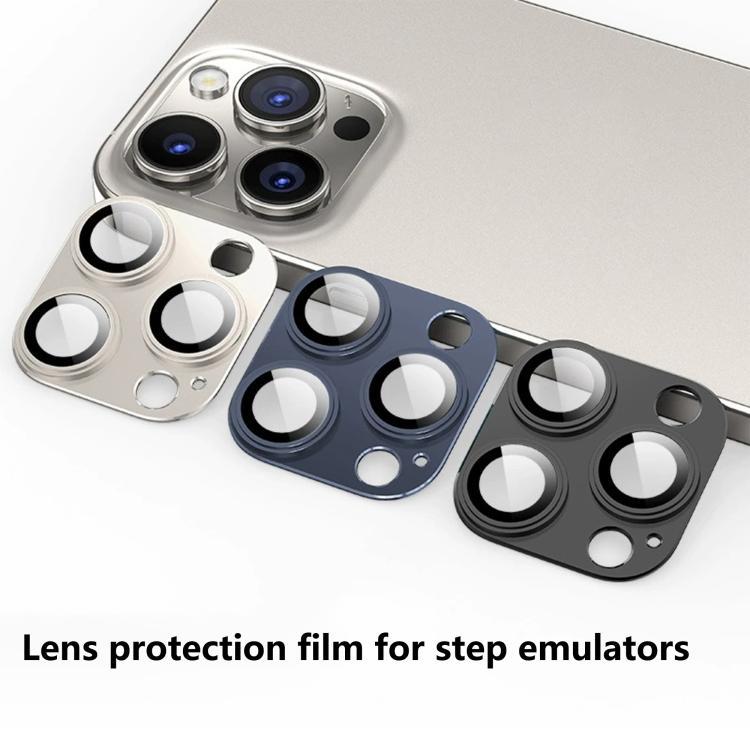 Kalebol Anti-Real Machine Step Metal Eye Eye Lens Protector para iPhone 17 / iPhone 17 Pro Max / iPhone