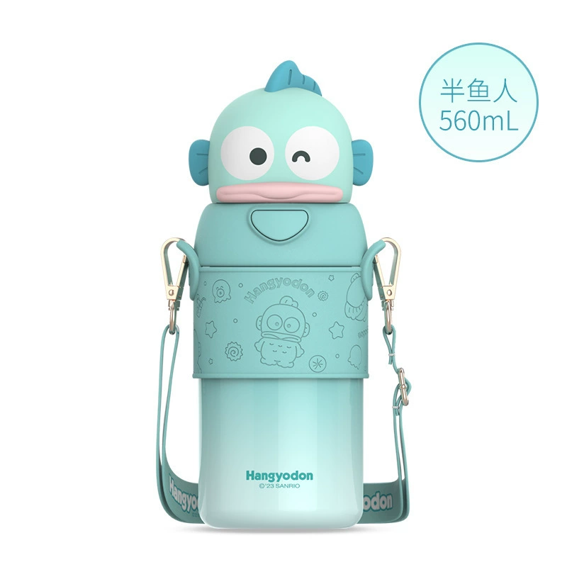 Стеклянная бутылка для детской косметики Sanrio и кукольный дизайн 560 мл – 7 вариантов цвета от X&W