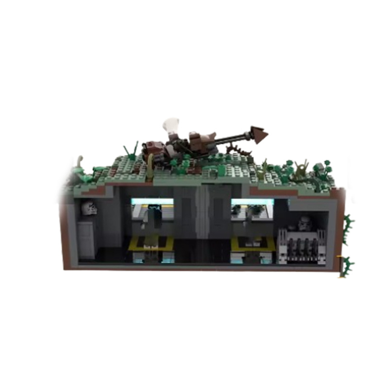 Cross-border Hot-selling In-stock MOC-54447 Small-piece Assembly Building Block Toy Castle Base Educaal Model_voghion.com