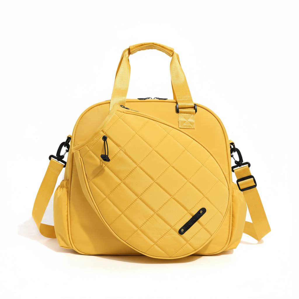 Bolsa de tenis de alto valor de mujer portátil de hombro bolsa de pelota de fútbol de venta caliente transfronteriza de gran capacidad independiente bolsa de bádminton