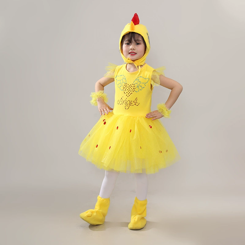 Детский костюм (B.Duck) дизайн утка и цыпленок, шляпа/ободок, размеры 110–160 см