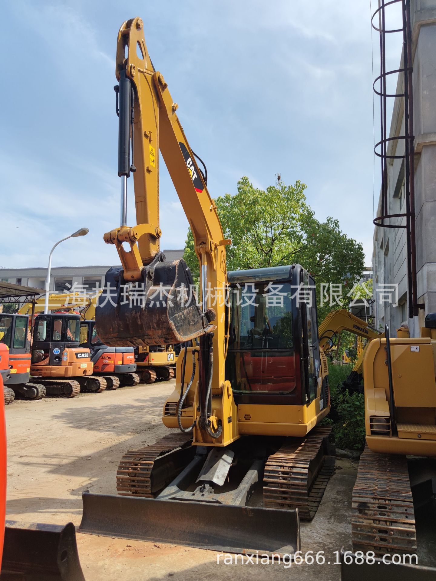 二手卡特Caterpillar 306D小型挖掘机 二手小松60-8 日立60挖掘机