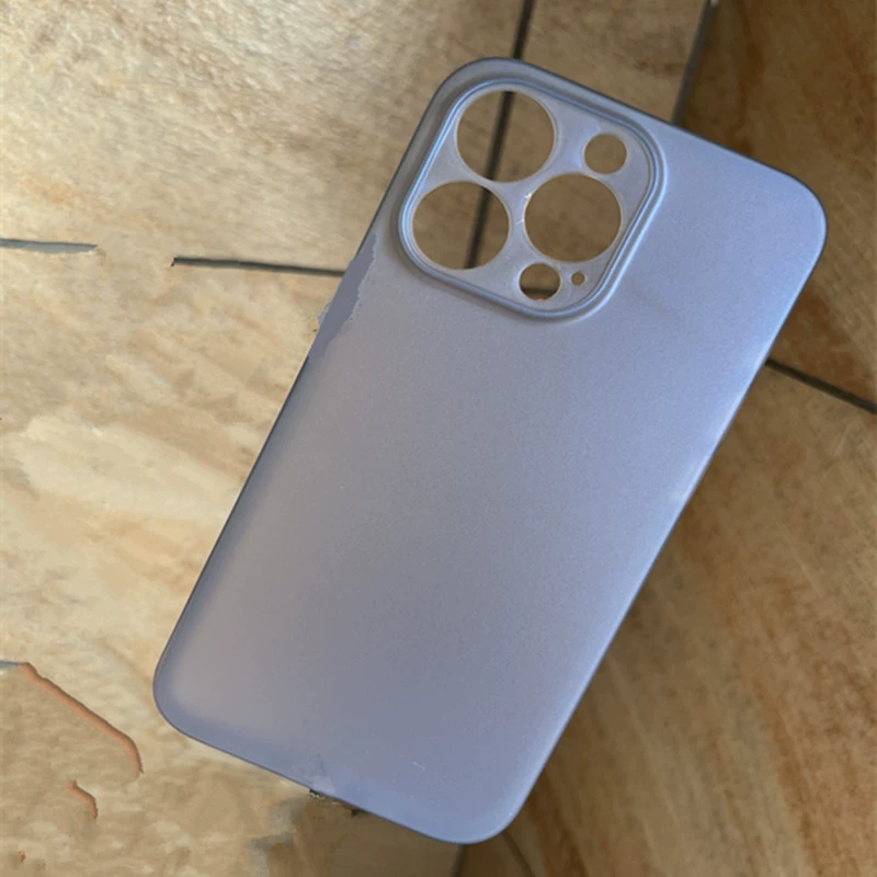 Прозрачный чехол для телефона (Apple) iPhone 13, защитный тонкий чехол, матовая отделка