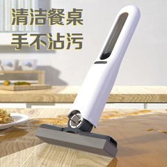 多功能小拖把海绵吸水去油轻便家用桌面手持免手洗卫生间懒人迷你