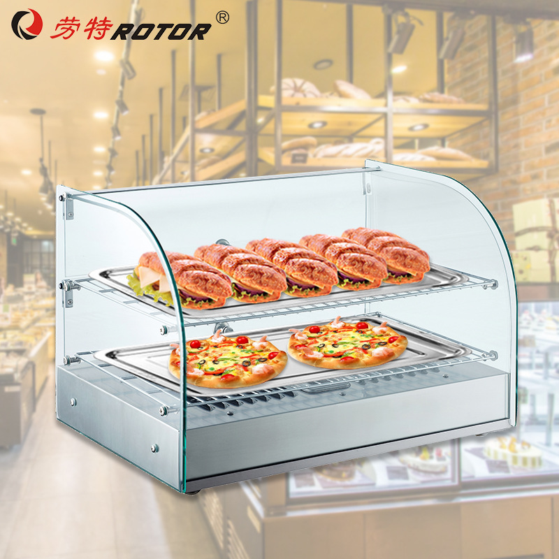 劳特小型保温展示柜直热干烧电热管炸品蛋挞炸鸡保酥工厂直销