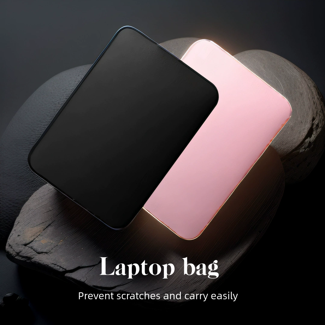 Сумка-чехол для ноутбука (Apple Huawei Asus) 13–17 дюймов, набивной защитный чехол, легкий 0.096 кг