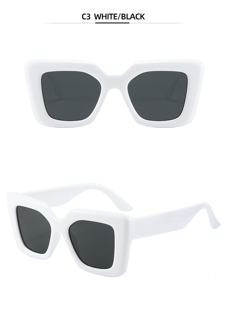 Sunglasses For Men And Women Minimalist Square Designer Frames_voghion.com