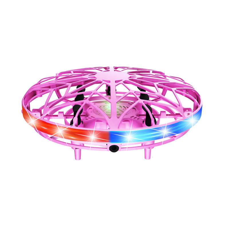 Amazon の人気の第三世代 4 軸誘導子供用 UFO ドローン ジェスチャー サスペンション フライト ドローン おもちゃ卸売|undefined