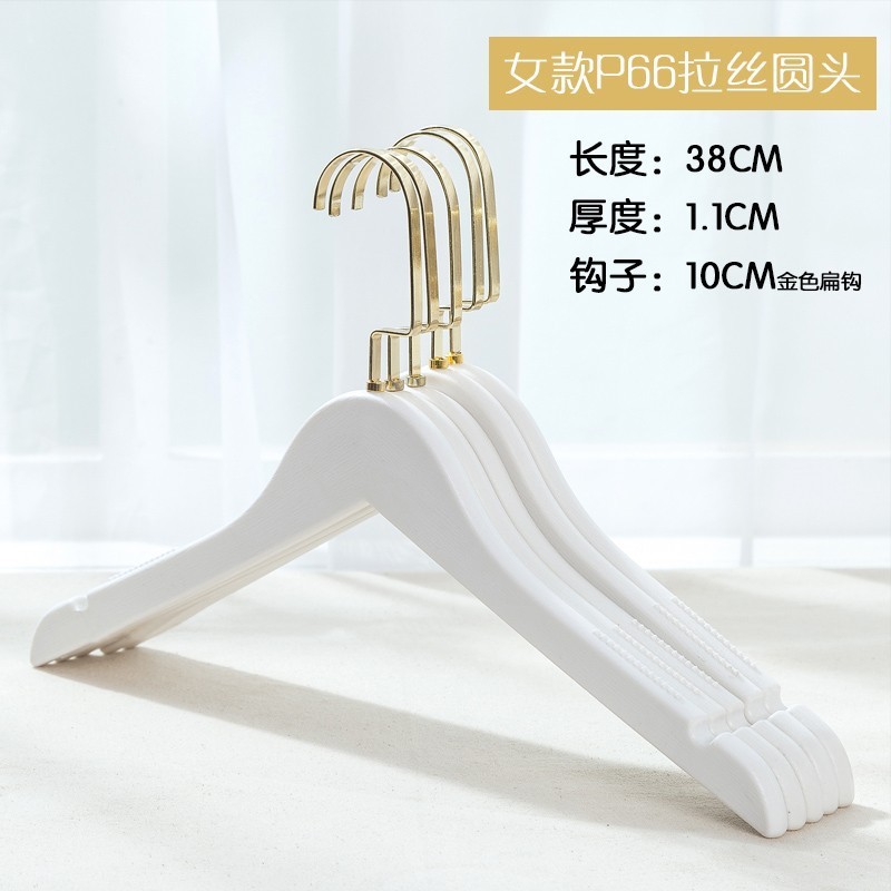 1.0 여성용 성인 P66 브러시드 라운드 헤드 골드 플랫 후크