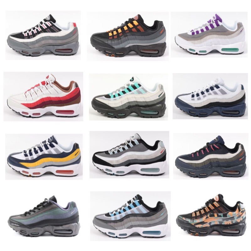 Putian shoes cross-border AIR MAX 95 air cushion shock-absorbing large size running shoes men's sports casual running shoes women's Putian shoes cross-border AIR MAX 95 air cushion shock-absorbing large size running shoes men's sports casual running shoes women's