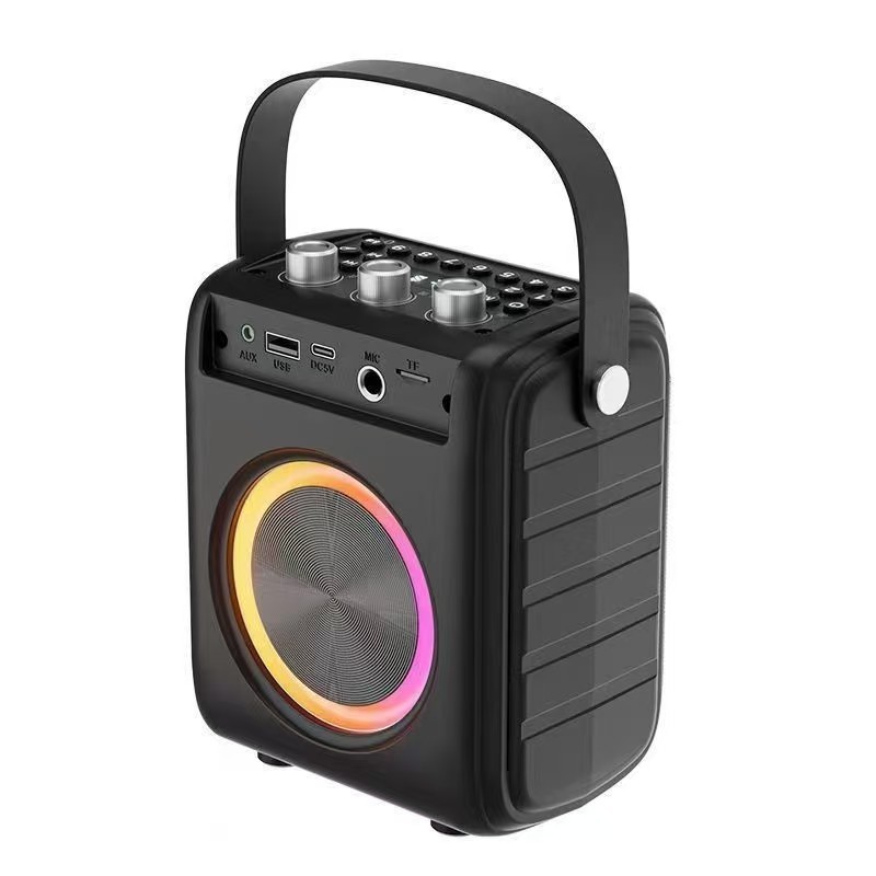 清悦S12 ワイヤレスBluetoothスピーカー スクエアダンス用スピーカー 重低音 USB高音質 サブウーファー 屋外対応|undefined