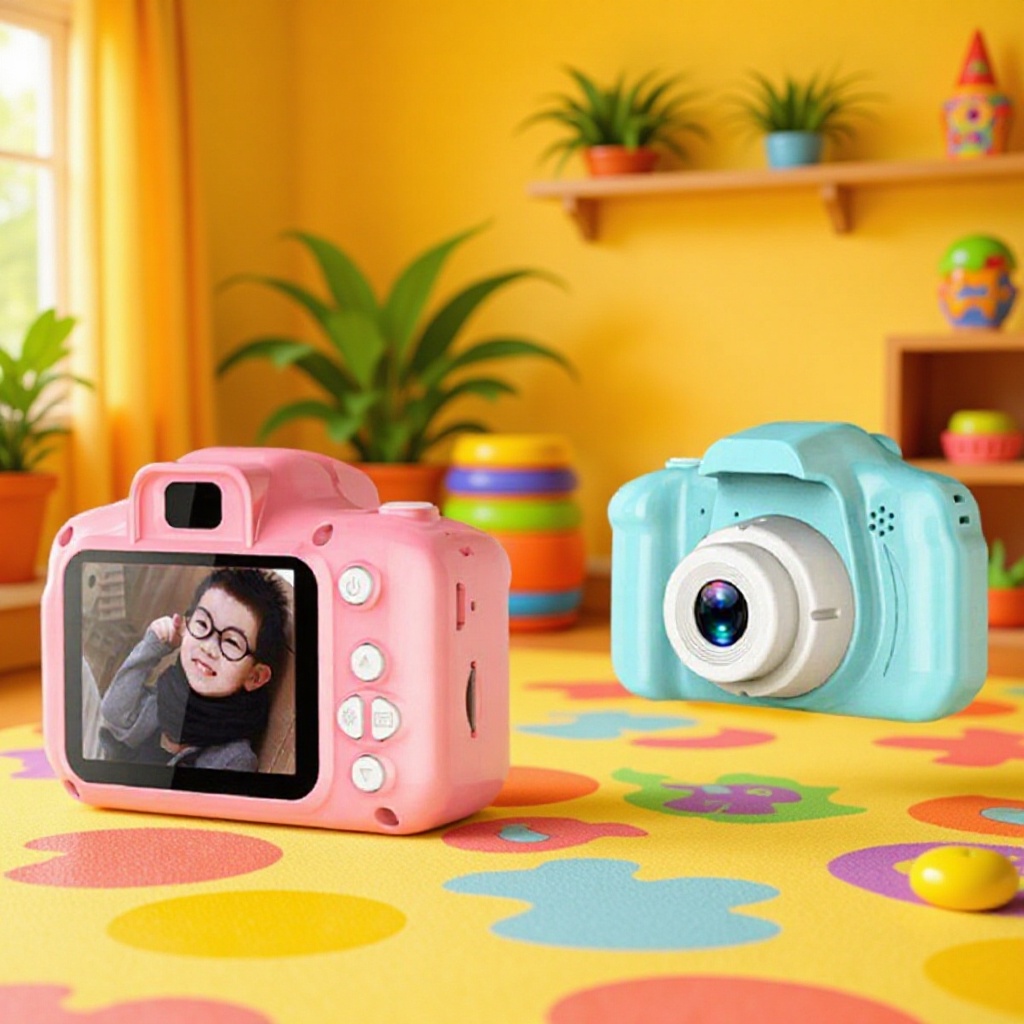 Cross-Border X2 Children's Camera High-Definition Digital Camera Slr Kids Baby Birthday Gift Mini Student