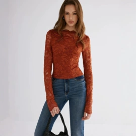 连衣裙;蕾丝衫雪纺衫;时尚休闲套装