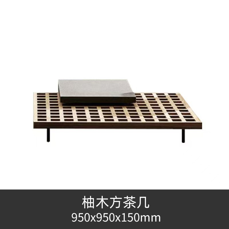 Gran Mesa de café 95 * 95 (sin mármol)