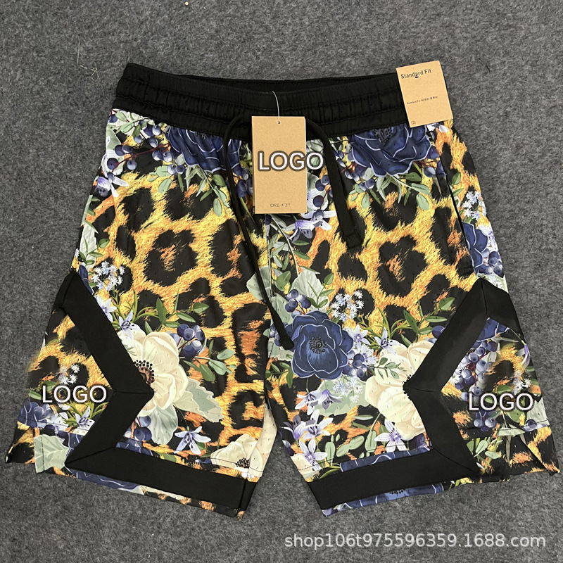 AJ フライングマン サマースポーツショーツ メンズ バスケットボール スポーツ ルーズショーツ 速乾性 膝ショーツ 通気性 クォーターパンツ|undefined