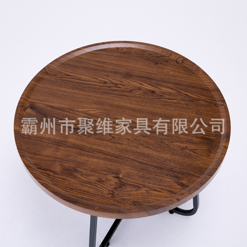 Mesa de té pequeña moderna y simple mesa de té pequeña sala de estar creativa casera sofá lado combinación de mesa de té pequeña