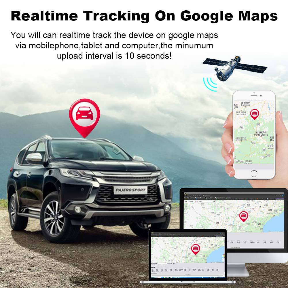 New Car-Mounted 4Gtk818 Gps Locator Cigarette Lighter Fast Charging Car Charging Accurate Positioning Plug in