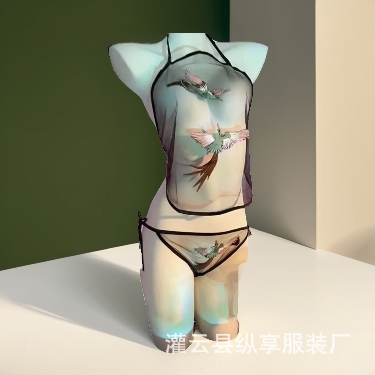 섹시하고 순수한 욕망 스타일의 배꼽 벨트 유니폼, 감성적인 유혹 잠옷, 여성 감성적인 재미있는 속옷, 열정적인 노출 여성복