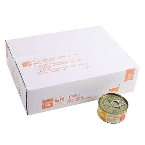 Meow and large white meat formula Yihe cat canned cat food adult and kitten wet food canned cat 85g