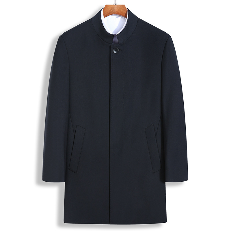 1938 스탠드 칼라 블랙