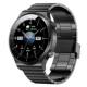 New smart watch adult LCD watch payment fashion black technology Bluetooth bracelet suspension window to remind men
