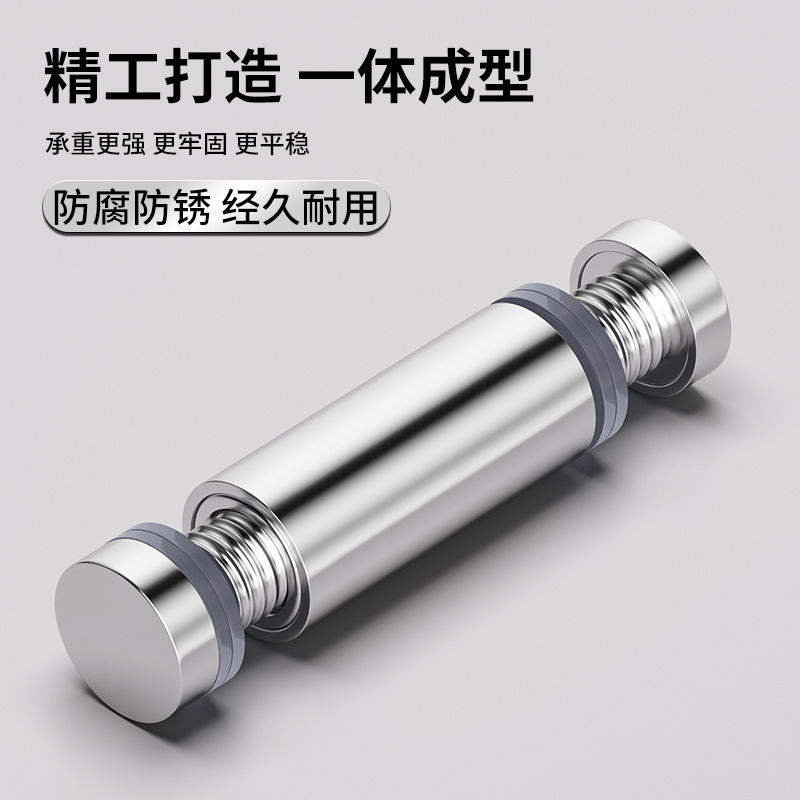 ステンレス製両頭広告釘、アクリルガラス固定釘、ミラー釘、看板装飾釘、カバーネジキャップ|undefined