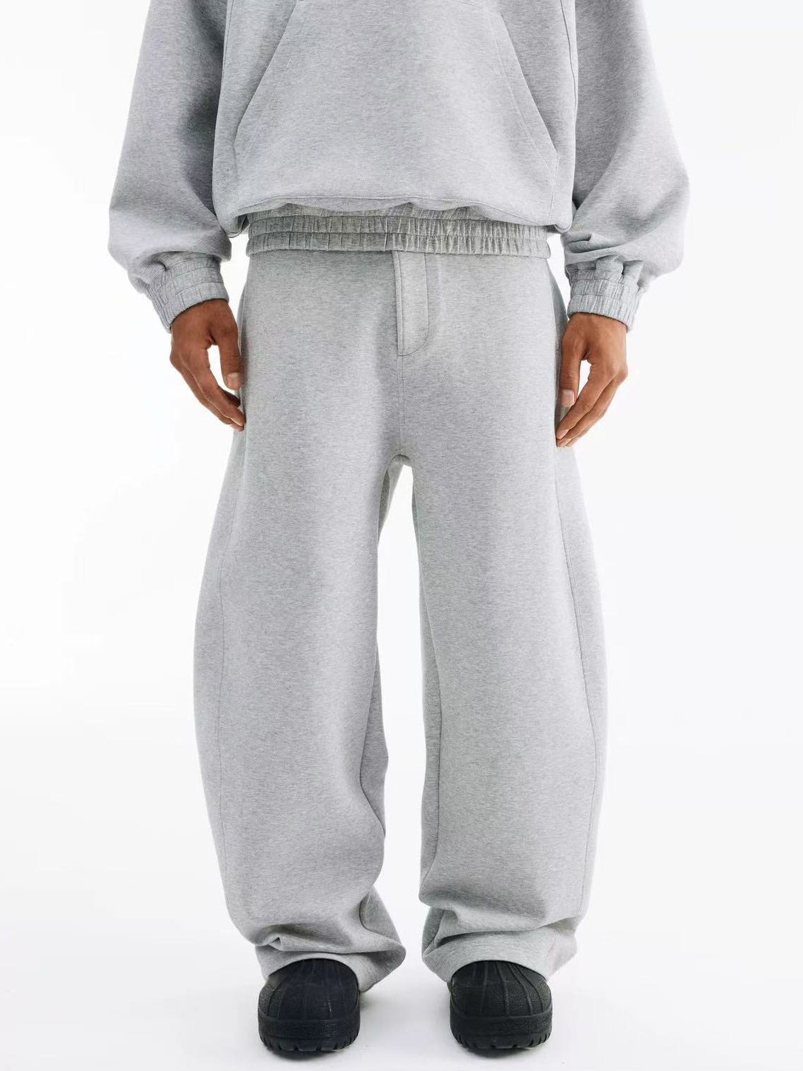 Comercio exterior marca de tendencia transfronteriza rectas de verano algodón de cintura alta pantalones deportivos casuales retro pantalones de estilo de vestir