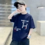夏季扎染新款渐变t恤
