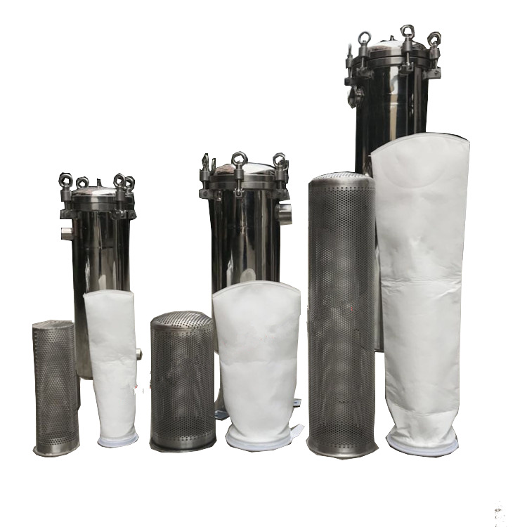 柴油食用油香油花生油杂质分离净化设备304不锈钢液体袋式过滤器