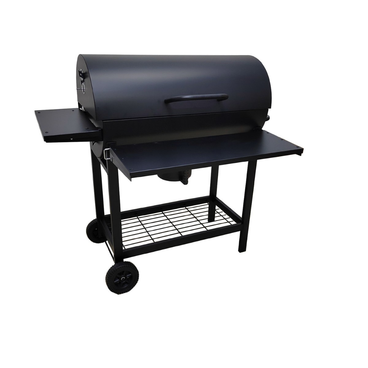 Fábrica se especializa en la producción de estufa de barbacoa 42cm barril de aceite estufa con ruedas Push-Pull barbacoa al aire libre barbacoa parrilla barbacoa