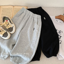 儿童休闲裤2025秋季新款时尚童装服饰男童韩版卫裤宝宝百搭长裤潮