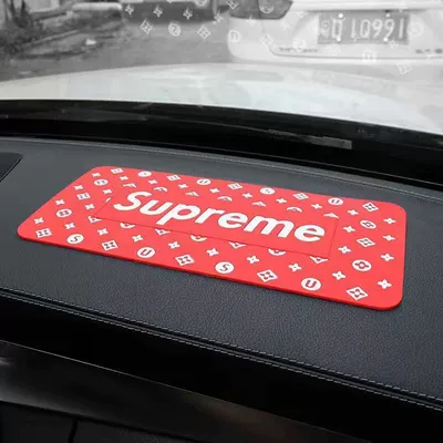 Anti-slip mat — cartoon high temperature resistant non-slip - fashion-brand-flower-red-standard