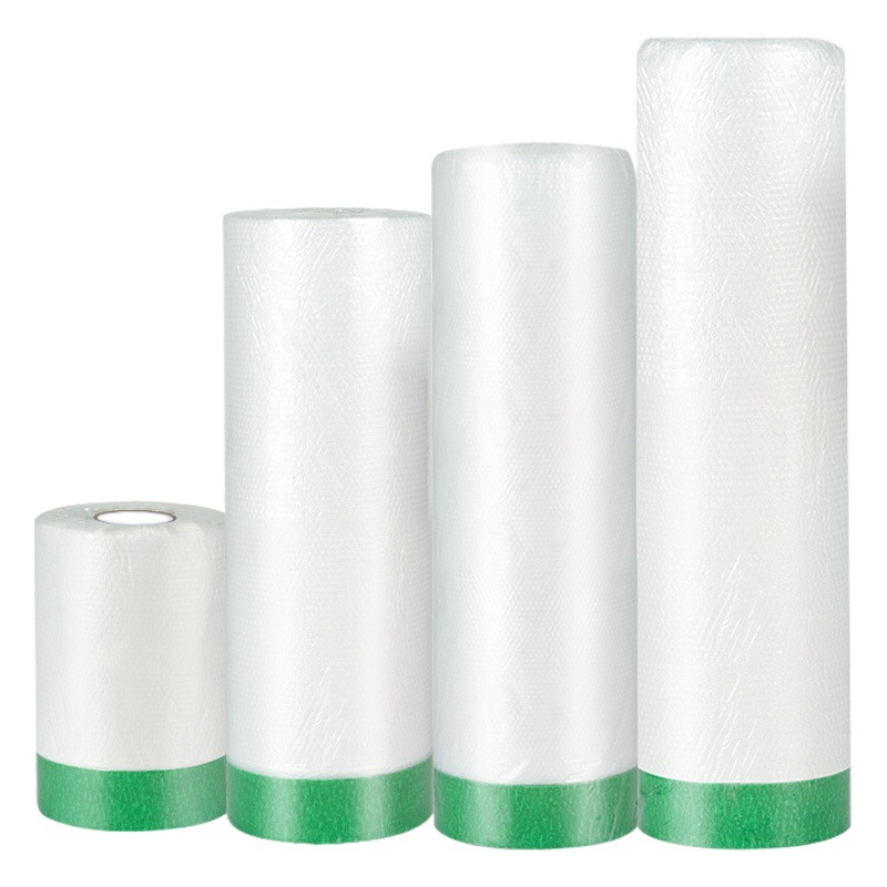 Pared exterior pintura de piedra real película de enmascaramiento película protectora no pintura puertas y ventanas pintura decoración película a prueba de polvo fabricante especial