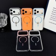 TPU͸����ײ�ɫ�z���zӡ����Ȧ�֙C���m���iPhone17promax/16