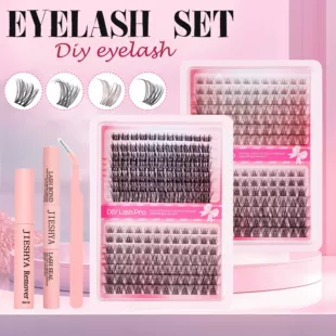 DIY lash cluster ресницы европейские и американские 18 мм кластерные ресницы