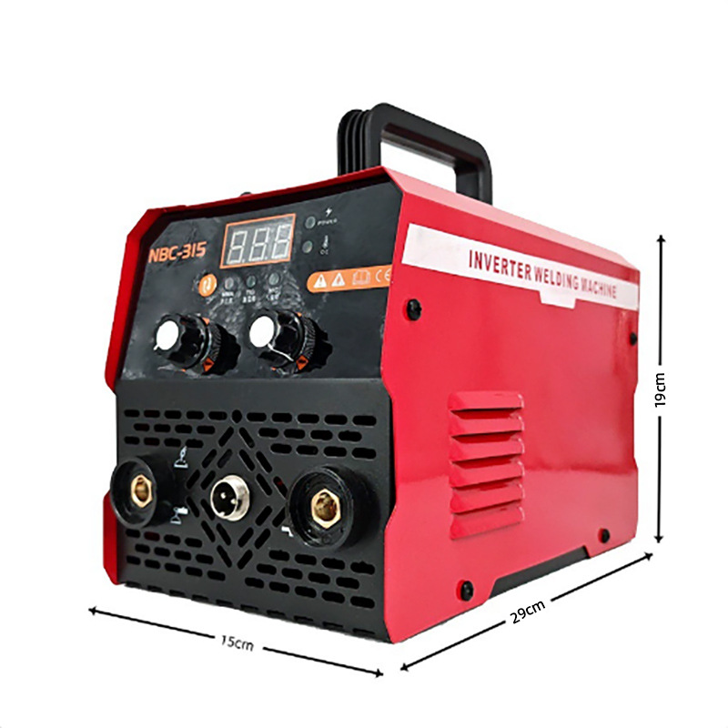 Máquina de soldadura eléctrica de mano pequeña para el hogar al por mayor transfronteriza 220V máquina de soldadura por puntos con pantalla digital inteligente de disipación de calor de hoja grande
