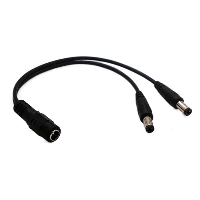 Один-два шнура питания постоянного тока один-два шнура питания постоянного тока 12В постоянного тока мониторинг мощности шунта ответвления светодиодный шнур питания