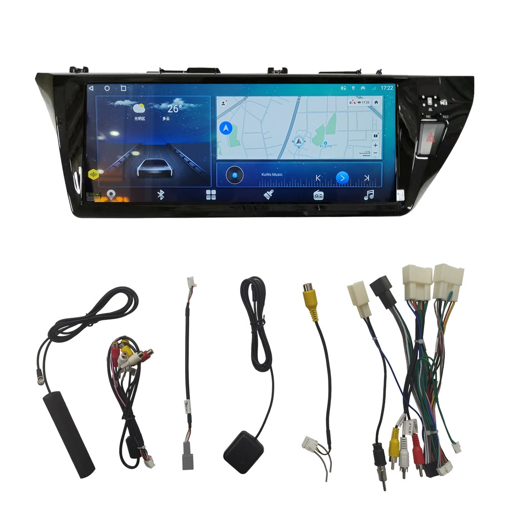 Подходит к Corolla 2014 Rallen 12.3-дюймовый Android умный автомобильный большой экран навигации 8-ядерный CarPlay