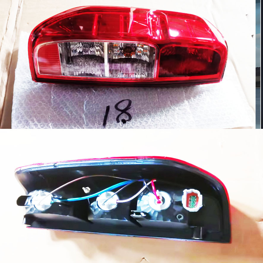 Aplicable a NISSAN NAVARA 09 D40 lámpara trasera luz de freno izquierda y derecha lámpara trasera cubierta de lámpara
