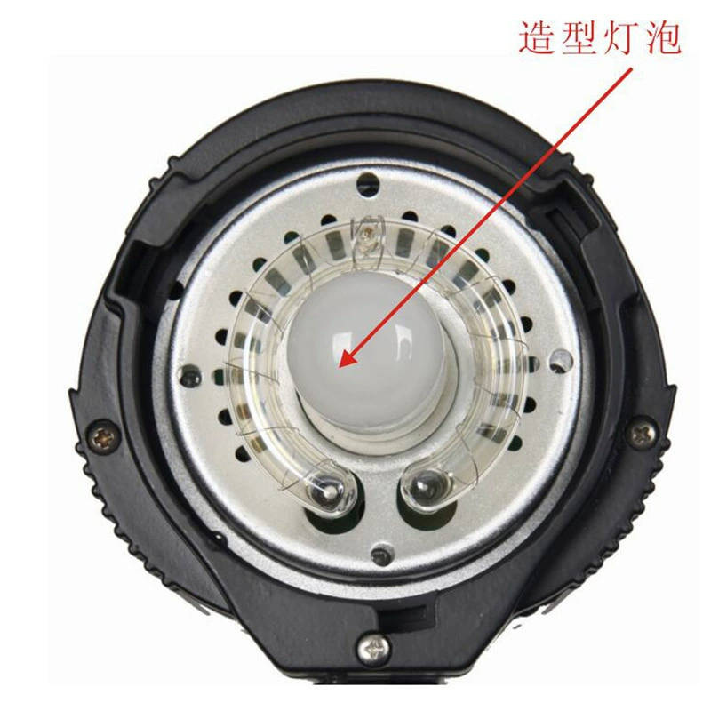 Halogen bulb, flashing ceiling lamp for photo sessions, 100W